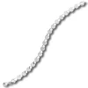 Balia Damen Armband 925 Silber matt und poliert 19cm BAA0006SP