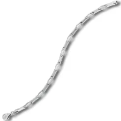 Balia Damen Armband 925 Silber matt und poliert 18,5cm BAA0014SM