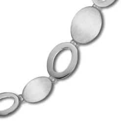 Balia Damen Armband 925 Silber matt und poliert 18,5cm BAA0018SM