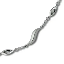 Balia Damen Armband 925 Silber matt und poliert 19,5cm BAA0020SM
