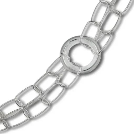 Balia Damen Armband 925 Silber matt und poliert 18,5cm BAA0028SP