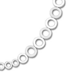 Balia Damen Armband 925 Silber matt und glanz 19,5cm BAA0004SP