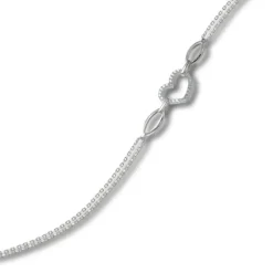 Balia Damen Armband 925 Silber Zirkonia weiß poliert 19cm BAA0032SW