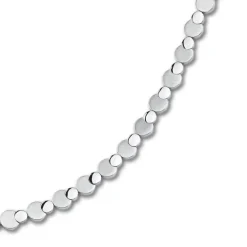 Balia Damen Armband 925 Silber matt und poliert 19cm BAA0006SP