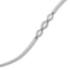 Balia Damen Armband 925 Silber Zirkonia weiß poliert 19cm BAA0034SW