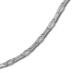 Balia Damen Armband 925 Silber matt und poliert 18,5cm BAA0014SM