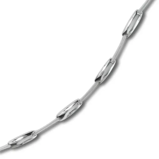 Balia Damen Armband 925 Silber matt und poliert 19,3cm BAA0015SM
