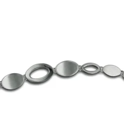 Balia Damen Armband 925 Silber matt und poliert 19cm BAA0022SM