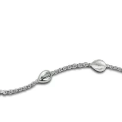 Balia Damen Armband 925 Silber matt und poliert 19cm BAA0025SM