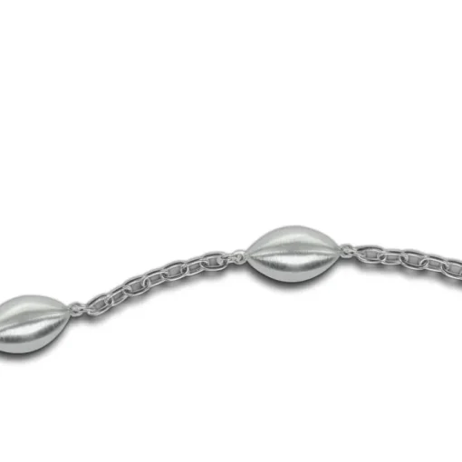 Balia Damen Armband 925 Silber matt und poliert 19cm BAA0030SM