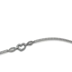 Balia Damen Armband 925 Silber Zirkonia weiß poliert 19cm BAA0032SW