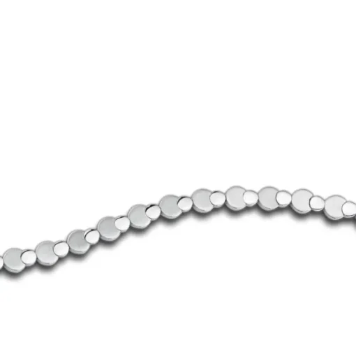 Balia Damen Armband 925 Silber matt und poliert 19cm BAA0006SP
