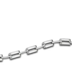 Balia Damen Armband 925 Silber matt und poliert 18,8cm BAA0007SP