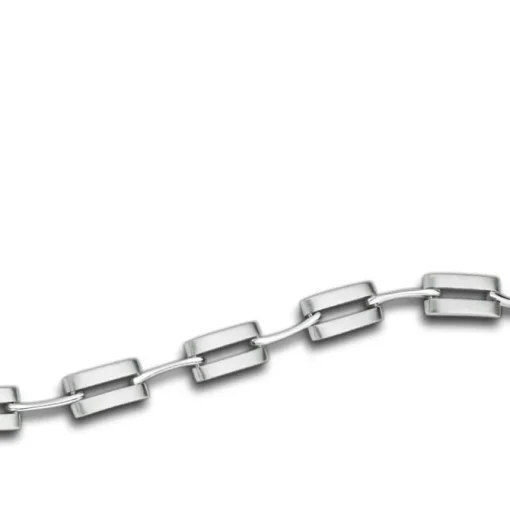 Balia Damen Armband 925 Silber matt und poliert 18,8cm BAA0007SP