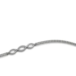 Balia Damen Armband 925 Silber Zirkonia weiß poliert 19cm BAA0034SW