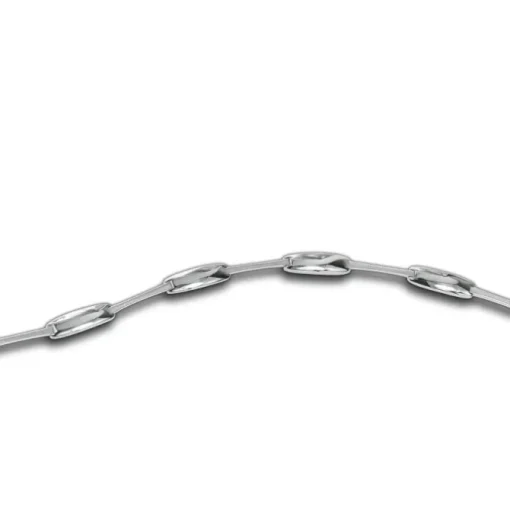 Balia Damen Armband 925 Silber matt und poliert 19,3cm BAA0015SM