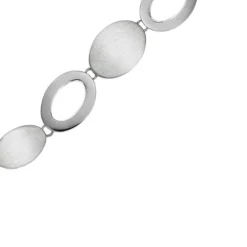 Balia Damen Armband 925 Silber matt und poliert 18,5cm BAA0018SM