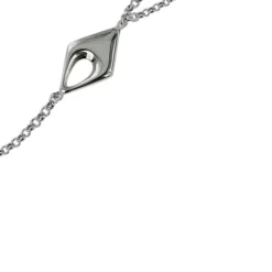 Balia Damen Armband 925 Silber matt und poliert 18,5cm BAA0023SP