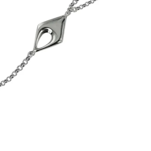 Balia Damen Armband 925 Silber matt und poliert 18,5cm BAA0023SP