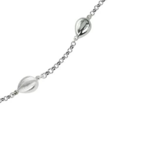 Balia Damen Armband 925 Silber matt und poliert 19cm BAA0025SM
