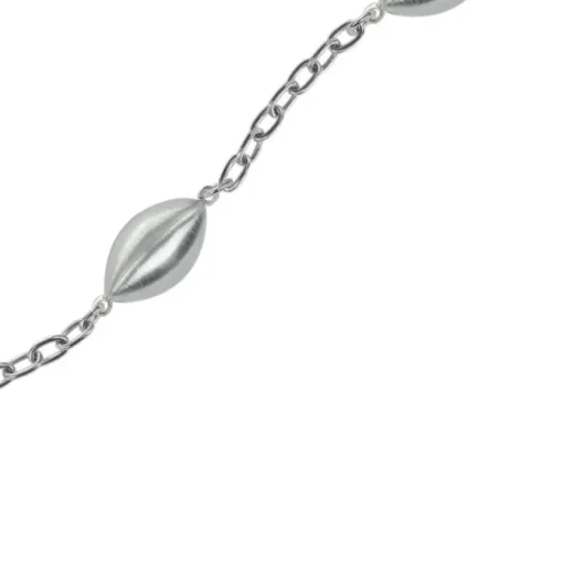 Balia Damen Armband 925 Silber matt und poliert 19cm BAA0030SM