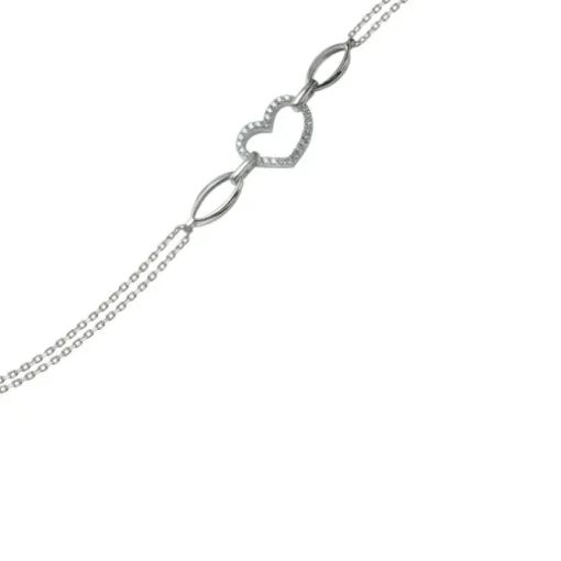 Balia Damen Armband 925 Silber Zirkonia weiß poliert 19cm BAA0032SW