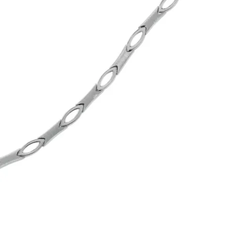 Balia Damen Armband 925 Silber matt und poliert 18,5cm BAA0014SM