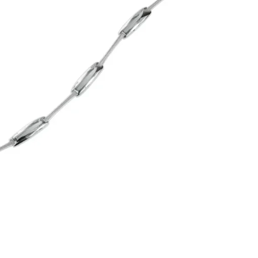 Balia Damen Armband 925 Silber matt und poliert 19,3cm BAA0015SM