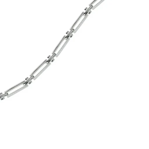 Balia Damen Armband 925 Silber matt und poliert 19cm BAA0017SM