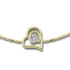 Balia Damen Armband aus 333 Gelbgold mit Zirkonia BGA0001G8