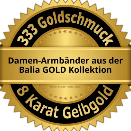 Balia Damen Armband Glieder aus 333 Gelbgold BGA0006G9