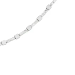 Balia Damen Armband mattiert geschlagen 925 Silber 19cm BAA0002SO
