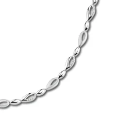 Balia Damen Armband Zirkonia 925 Silber matt glanz 18,5cm BAA0003SW