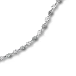 Balia Damen Armband Zirkonia 925 Silber glanz 19cm bis 21,5cm BAA0010SW