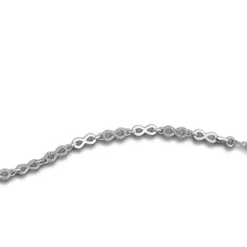 Balia Damen Armband Zirkonia 925 Silber glanz 18cm bis 21cm BAA0009SW