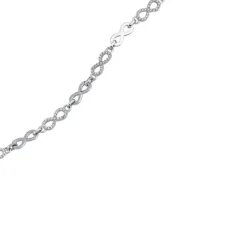 Balia Damen Armband Zirkonia 925 Silber glanz 18cm bis 21cm BAA0009SW