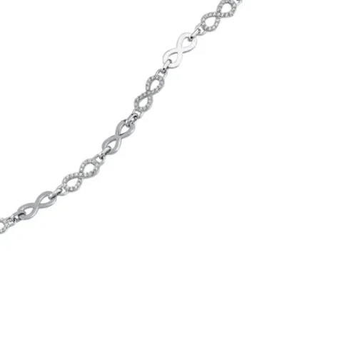 Balia Damen Armband Zirkonia 925 Silber glanz 18cm bis 21cm BAA0009SW