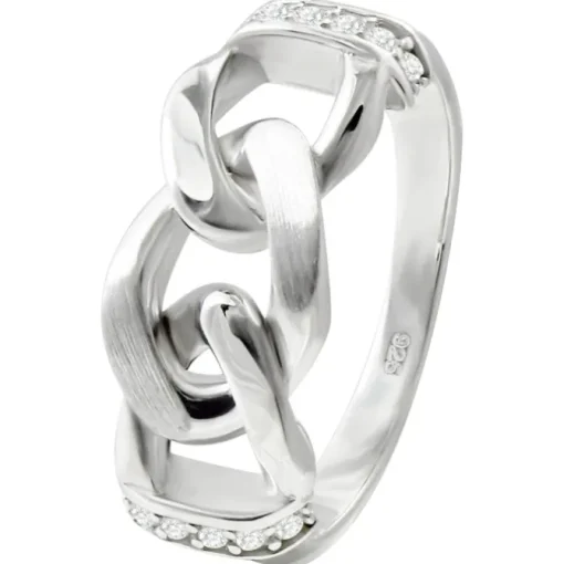 Balia Damen Chain Ring aus 925 Silber Gr.62 BAR027W62