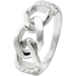 Balia Damen Chain Ring aus 925 Silber Gr.56 BAR027W56