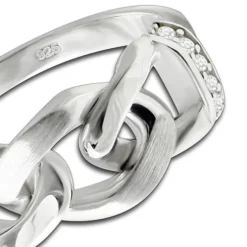 Balia Damen Chain Ring aus 925 Silber Gr.56 BAR027W56