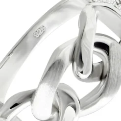 Balia Damen Chain Ring aus 925 Silber Gr.56 BAR027W56