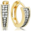 Balia Damen Creolen aus 333 Gelbgold mit Zirkonia BGO0038GW