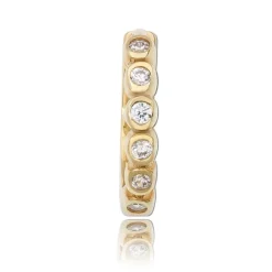 Balia Damen Creolen aus 333 Gelbgold mit Zirkonia BGO0058GW