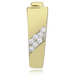 Balia Damen Creolen aus 333 Gelbgold mit Zirkonia BGO0003GW
