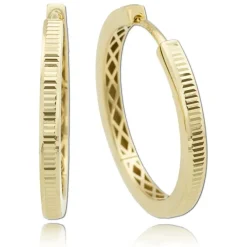 Balia Damen Creolen Shape aus 333 Gelbgold BGO0116GO