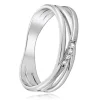 Balia Damen Fashion Ring aus 925 Silber Zirkonia weiß Gr.56 BAR023W56