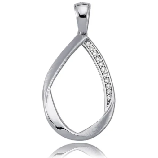 Balia Damen Kettenanhänger 925 Silber poliert BAH0005SW