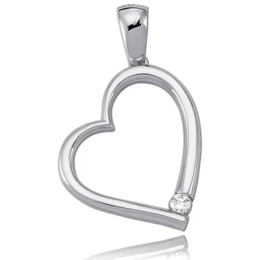Balia Damen Kettenanhänger 925 Silber poliert BAH0012SW