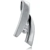 Balia Damen Kettenanhänger 925 Silber matt und poliert BAH0029SW