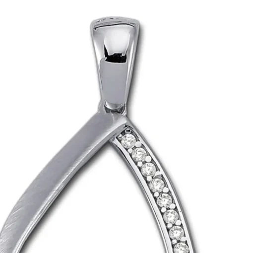 Balia Damen Kettenanhänger 925 Silber poliert BAH0005SW